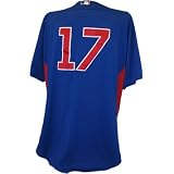 Matt Garza Jersey - Chicago Cubs 2011 Game Worn #17 Spring Training Road Blue Jersey (50)