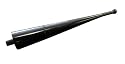 Alu Antenne vom Typ ConeTop in Schwarz, geeignet für M5 M6 - Gewinde