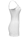 Plus djustable Lace Long Cotton Cami Tops