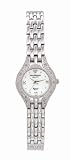 Jules Jurgensen Women's 7886W Silver-Tone Diamond Accented Dress Watch