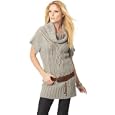 MICHAEL Michael Kors Dolman-Sleeve Cable-Knit Sweater