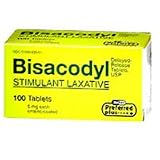 Bisacodyl Tablets 5 Mg, stimulant-type laxative - 100 Each