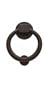 Baldwin 0195.112 Ring Door Knocker, Venetian Bronze