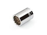 TEKTON 14172 3/8-Inch Drive by 16mm Shallow Socket, Cr-V, 12-Point [並行輸入品]