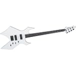 B.c. Rich Paolo Gregoletto Signature Warlock Electric Bass Guitar, White