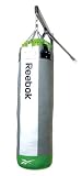 Reebok Pro Punch Bag - Grey/White/Green, 58 Kg