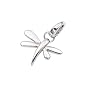FOSSIL Damen Charm Edelstahl JF82839040