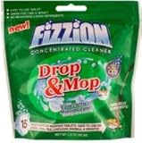 Fizzion Drop & Mop Floor Cleaner, 15 count