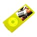 Electronics : Yellow Silicone Skin Case Cover for Apple iPod Nano 4th Gen Generation 4G new Nano-Chromatic 8gb & 16gb + Screen Protector & Lanyard
