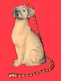 Yellow LABRADOR Dog Ceiling FAN PULL Chain SET OF TWO 2