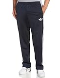 adidas Men's adi Firebird Track Pant (Indigo, White, Small) adidas Men's adi Firebird Track Pant (Indigo, White, Small)