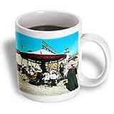 Scenes from the Past Magic Lantern Slide - Coney Island 1890s Magic Lantern Slide - Mugs