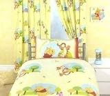 Winnie The Pooh Panorama nursery curtains 66x54 in