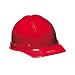AO Safety/3M Tekk 45973 XLR8 Six-Point Ratchet Hard Hat, Red