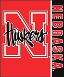 Nebraska Cornhuskers 50x60 Raschel Throw