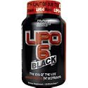 Nutrex Research Lipo 6 Black 120 Black-Caps