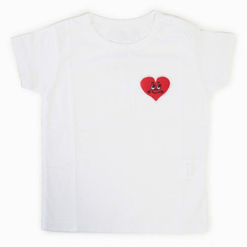 Anak Jujur半袖ワッペンＴシャツ【ホワイト】【size:90】