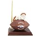 Denver Broncos Resin Mascot Clock and Pen Set