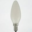 20 X CANDLE LIGHT BULBS 60 WATT SES/E14 OPAL WHITE FINISH 2,000 HOUR (DOUBLE LIFE)