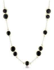kate spade new york "Crystal Confetti" Jet Long Necklace