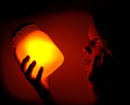 Childrens Toyshop   : Sun Jar LED Night Light - Yellow