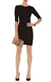 Draped Front Jersey Dress