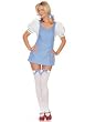4PC Wizard of Oz Dorothy Sexy Holiday Party Costume