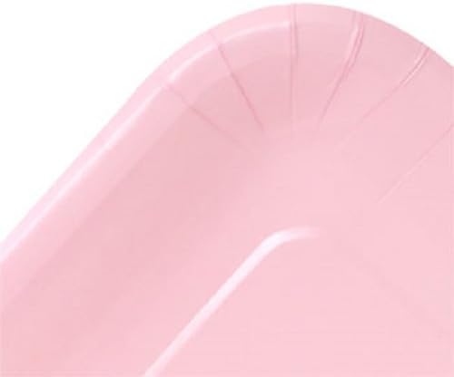 Color Paper Plates Sqaure (Pink, 7" Sqaure 18-ct. packs)