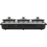 Crock-Pot Trio Cook & Serve, 9-Qt. (Stainless/Black)