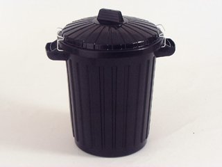 Curver Curver 4124 Dustbin & Clip Lid Black 70L