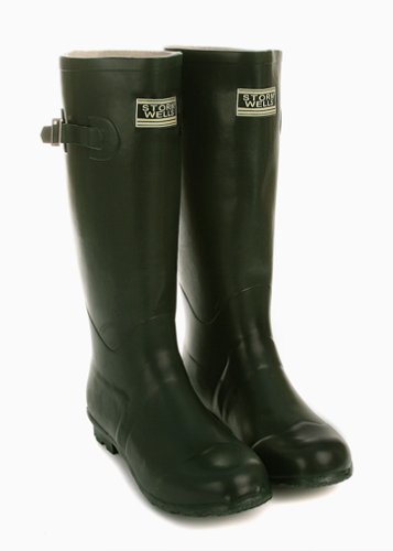 Ladies Comfort Fit Green Country Wellies Size 6