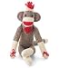 Original Sock Monkey with Button Eyes - Made In USA