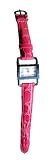 Coach Silver Rectagular Watch Pink Genuine Crocodile Straps 31QxtmO d6L. SL160 Coach Silver Rectagular Watch Pink Genuine Crocodile Straps