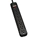 Tripp Lite TLP712B 7-Outlet Surge Protector Black 