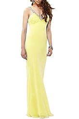 Chiffon Sheath Empire   Waistline Evening Dress/Prom Dress 