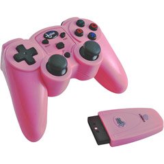 Playstation 2 Magna Force 2.4Ghz RF Wireless Controller Pink