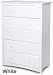 Baby : Stork Craft Beatrice Five Drawer Chest In White