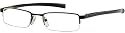 Sunoptic OR51B Shiny Blue/Navy Reading Glasses - Strength +2.00 
Incl. Hard Case