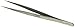 uxcell a12052400ux0161 Silver Tone Stainless Steel Extra Fine Pointed Tweezers, 5.4