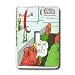 Londons Times Health and Vanity Trends Cartoons - Hottest Designer Fashions - Light Switch Covers - single toggle switch
