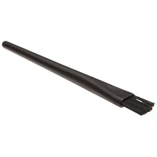 Aven 23007 Black Polypropylene ESD Safe Brush, Style #7, 150mm Length