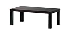 ドウシシャ I & D （Idea & Design） LTローテーブルシリーズ ローテーブル 120&times;60cm ブラウン 幅 120&times;奥行 60&times;高さ 37cm LT1260-BR