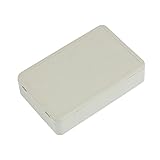 uxcell スクリューケース プラスチック製 保護精密部品 ボックス ベージュ