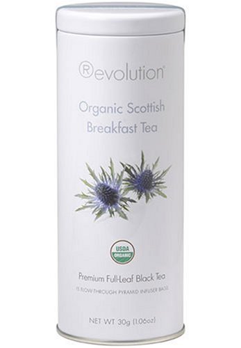 Revolution Tea Scottish Breakfast Tea, Organic, 15-Count Pyramid Teabags (Pack of 6) by Revolution Tea