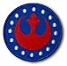 STAR WARS Rebel Alliance Logo Iron On Patch