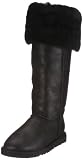 UGG Australia Women's Over-The-Knee Bailey Button Boots, 8, Jacket Black