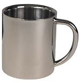 Tasse Edelstahl doppelwandig 0,25L - 