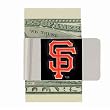 San Francisco Giants Enameled Pewter Money Clip/Card Holder - MLB Baseball Fan Shop Sports Team Merchandise