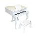 Schoenhut Fancy Baby Grand Piano- White
