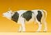 Preiser 47002 Black / White Cow Mooing